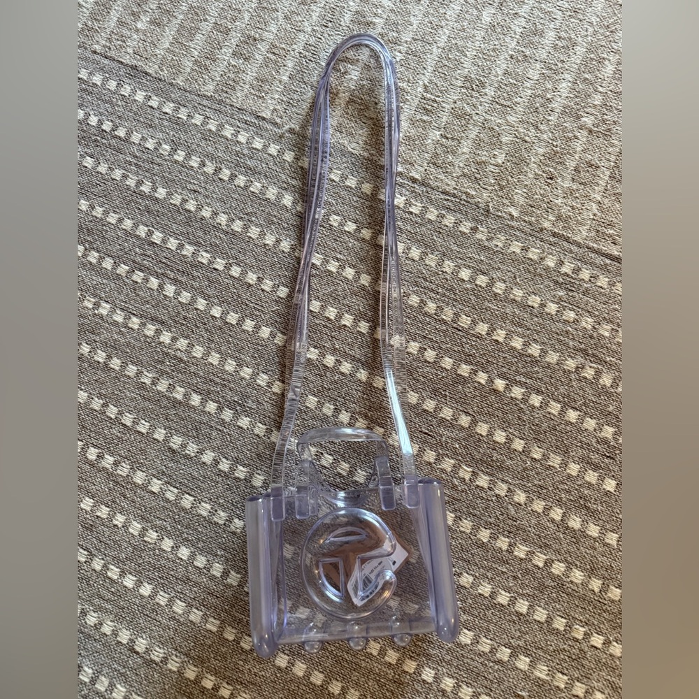 Telfar x Melissa clear, jelly bag size small